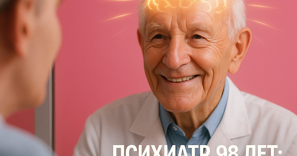 98-летний психиатр: «Один утренний ритуал держит мой мозг ясным и память крепкой»