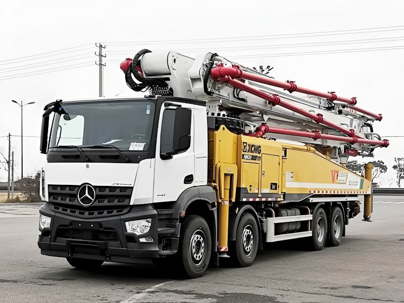 Бетононасос 8x4 Mercedes-Benz с XCMG