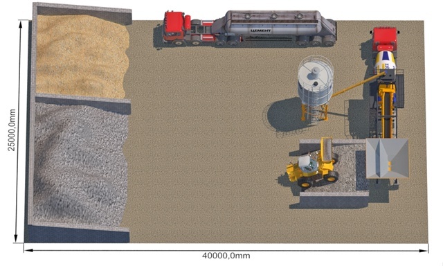 Бетонный завод QBt-35