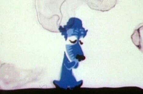 Кадр из мультфильма "Голубой щенок"