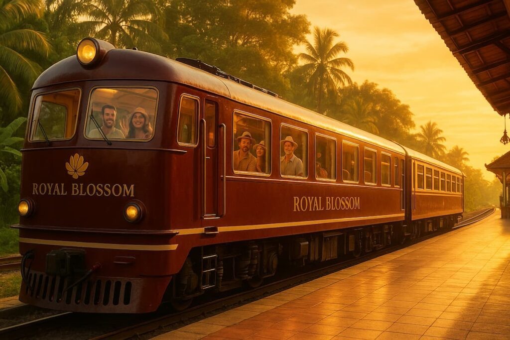    SRT: новогодние ж/д туры 2025 – Royal Blossom, KiHa