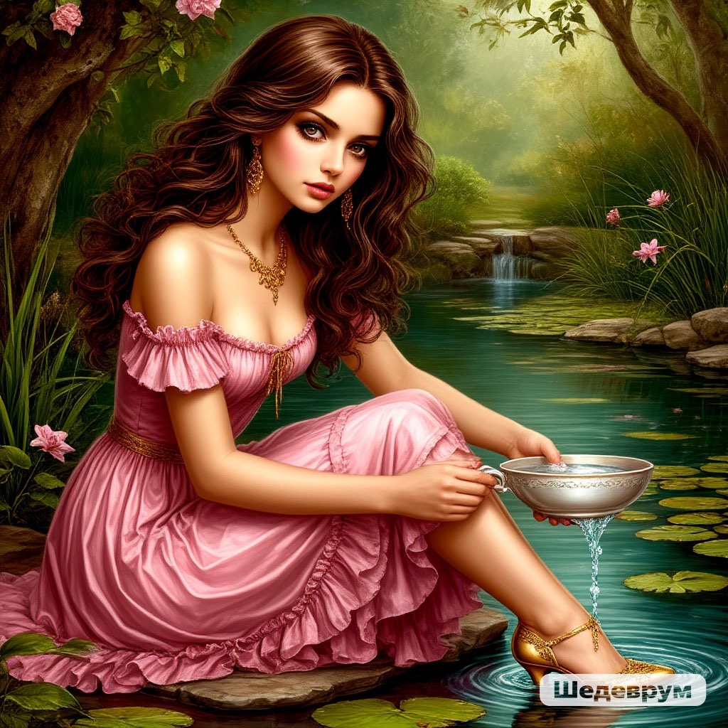 Авторская генерация Королевы Кубков.