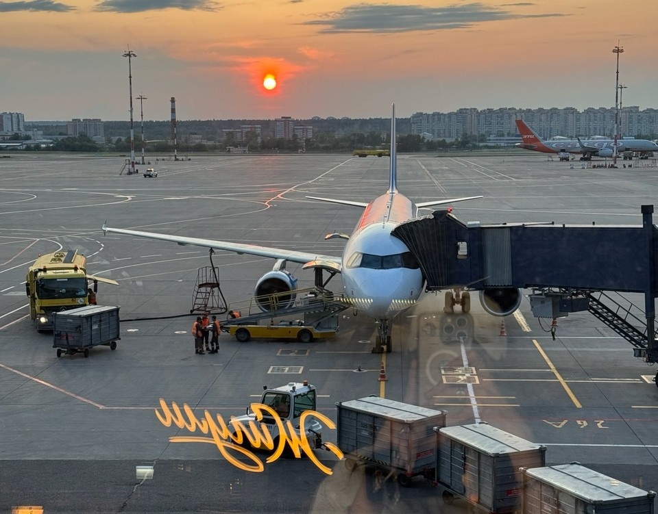 Аэропорт Шереметьево. Фото автора