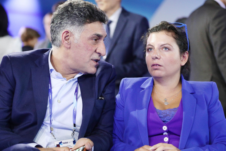 Маргарита Симоньян и Тигран Кеосаян
