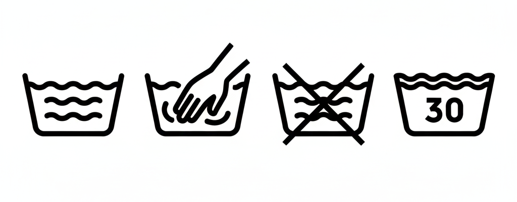 знаки режима стирки