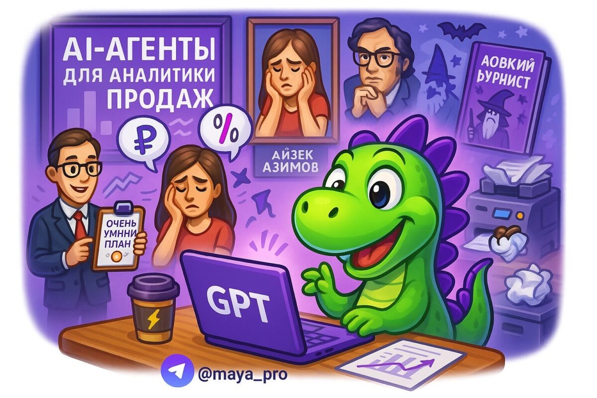    AI-агенты для анализа продаж: как искусственный интеллект меняет подход к бизнесу Артур Хорошев