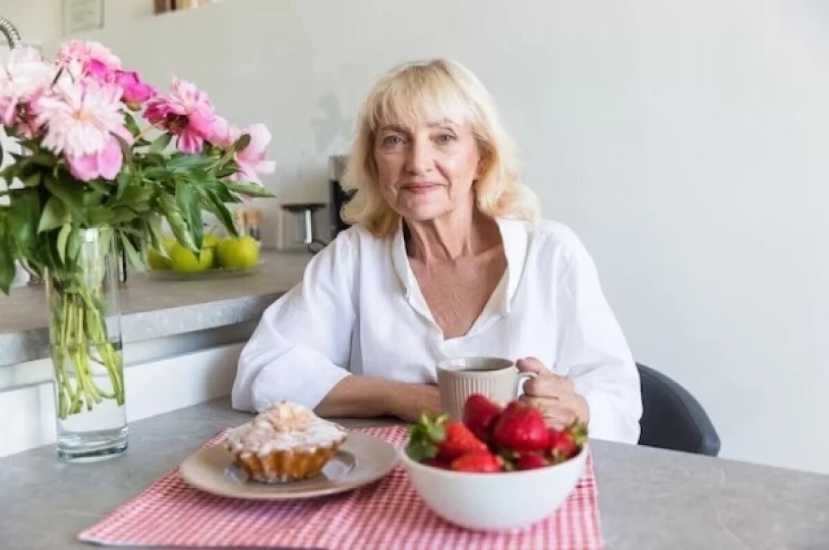    Важно не только то, что едят пожилые люди, но и как часто