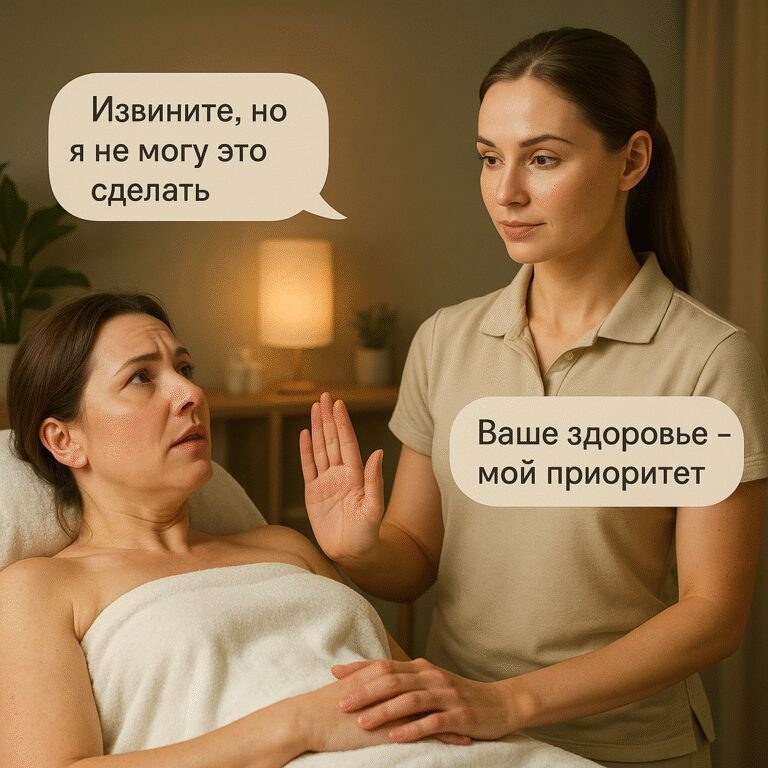    Профессионализм массажиста: как научиться говорить "нет" и укрепить доверие клиентов Nargiza