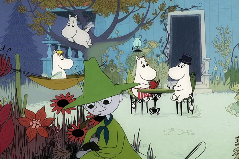     Кадр из мультфильма «Муми-тролли на Ривьере», 2014 Фото: Moomin Characters