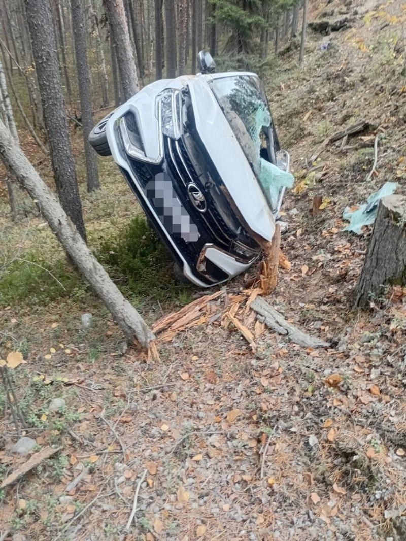    Три человека пострадали в перевернувшейся Lada Vesta в КарелииОПС по Пряжинскому району