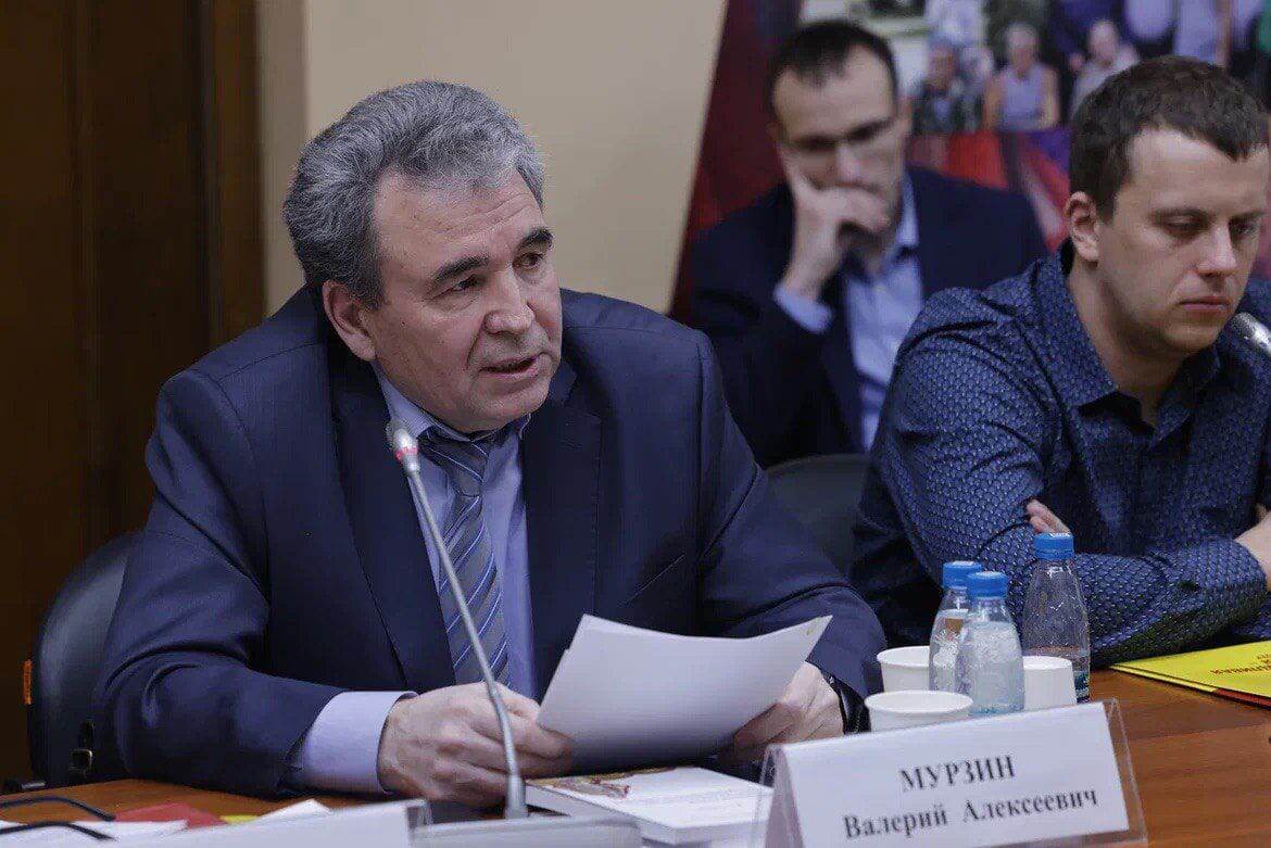 Мурзин В.А. в момент выступления