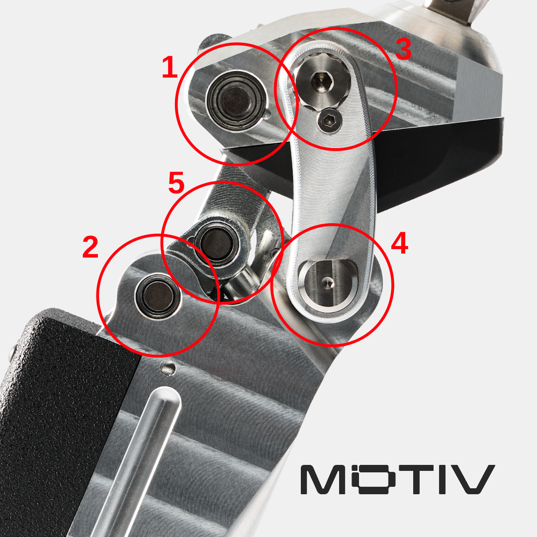 Полицентрический коленный модуль MOTIV. Пятиосевая констукция.