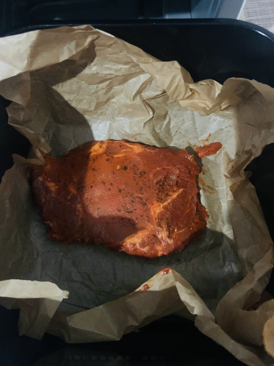 Стейк в аэрогриле