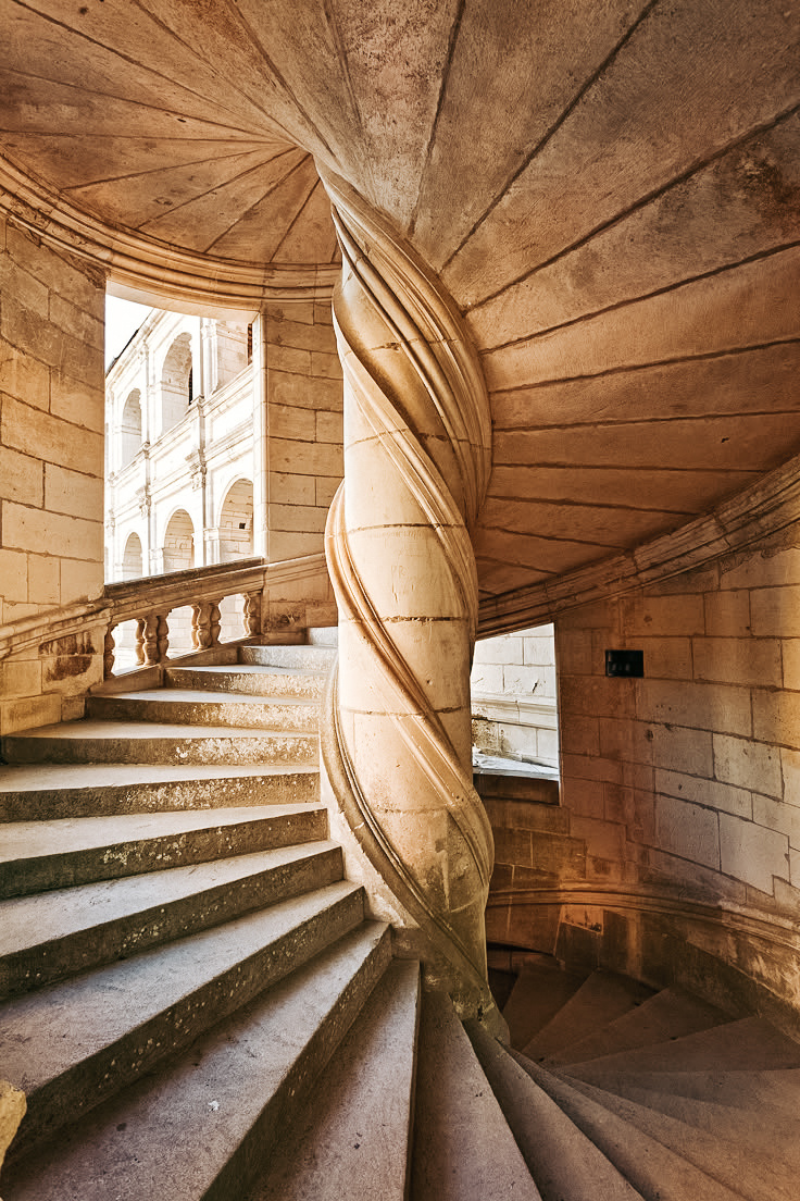 Знаменитая винтовая лестница