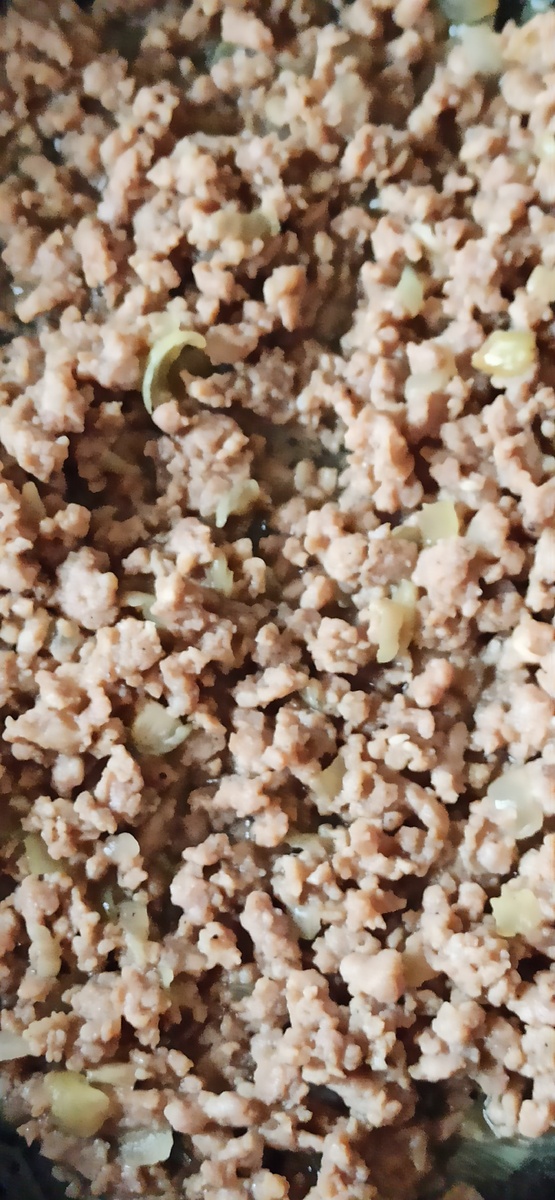 Фарш обжаренный. 