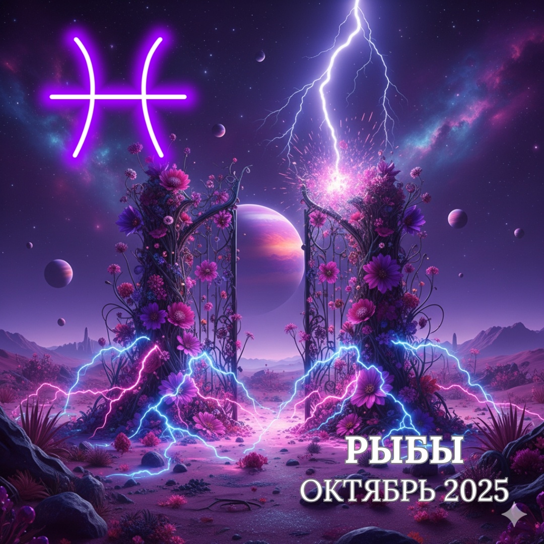 Гороскоп для Рыб в Октябре 2025. Астролог Екатерина Юдина 