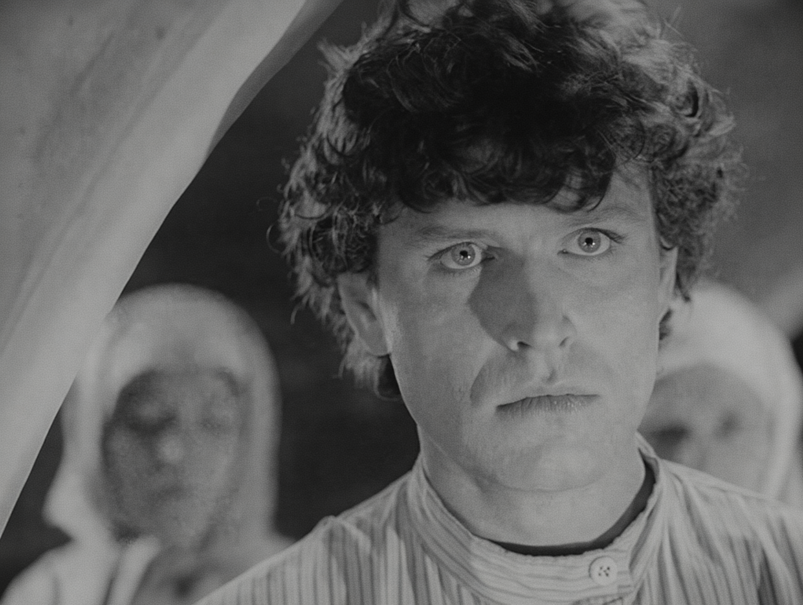 Кадр из многосерийного телефильма «Вечный зов», производство киностудии «Мосфильм», Пятое творческое объединение/Творческое объединение телевизионных фильмов, режиссёры Владимир Краснопольский, Валерий Усков, 1976-1983 гг.