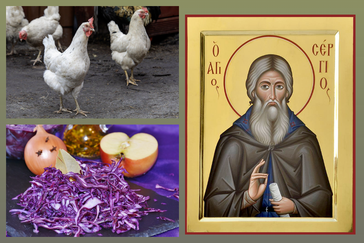Прп, Сергий Радонежский, капуста, куры/pixabay.com