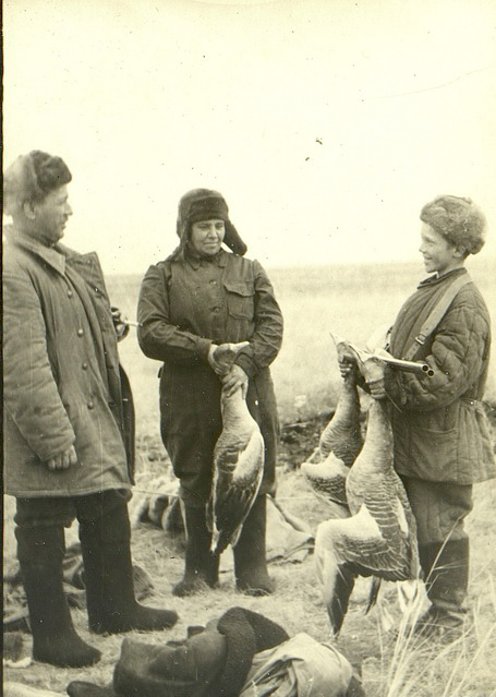 ГМЗШ КП-20075 Гавриленко П.П. Фотография На охоте. 1948 г.