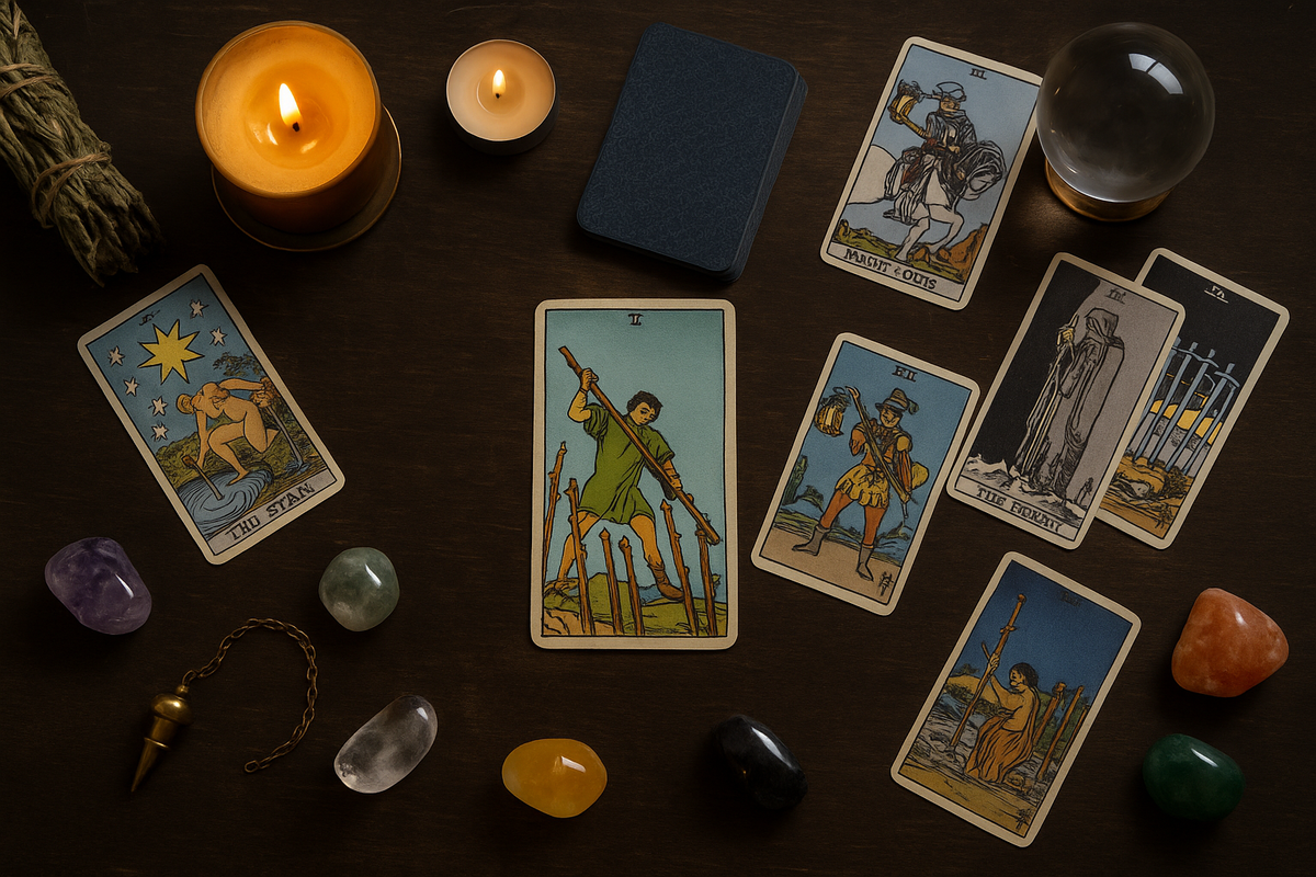 Семерка Посохов и другие карты в раскладе