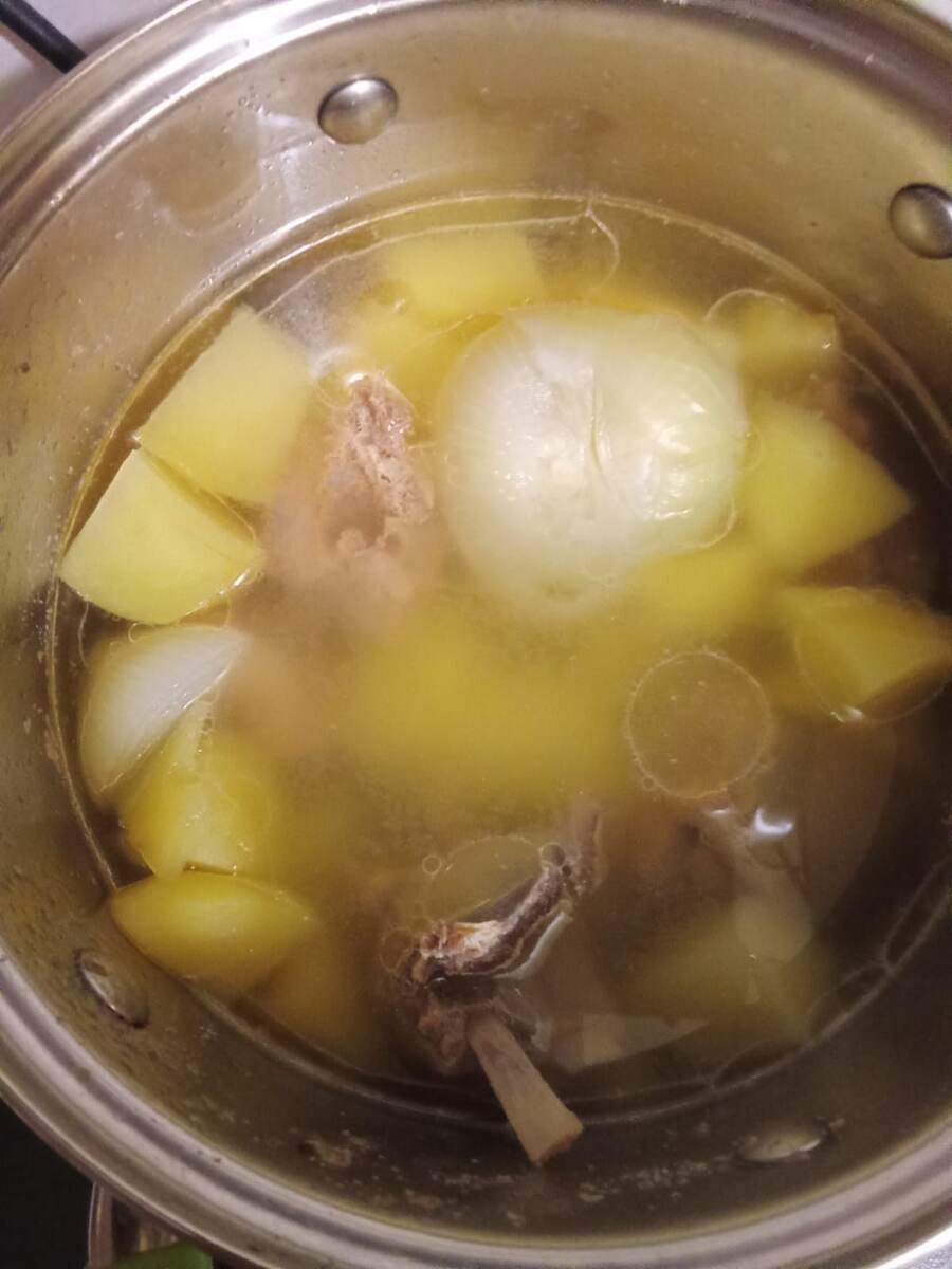 Бурятский суп бухлер