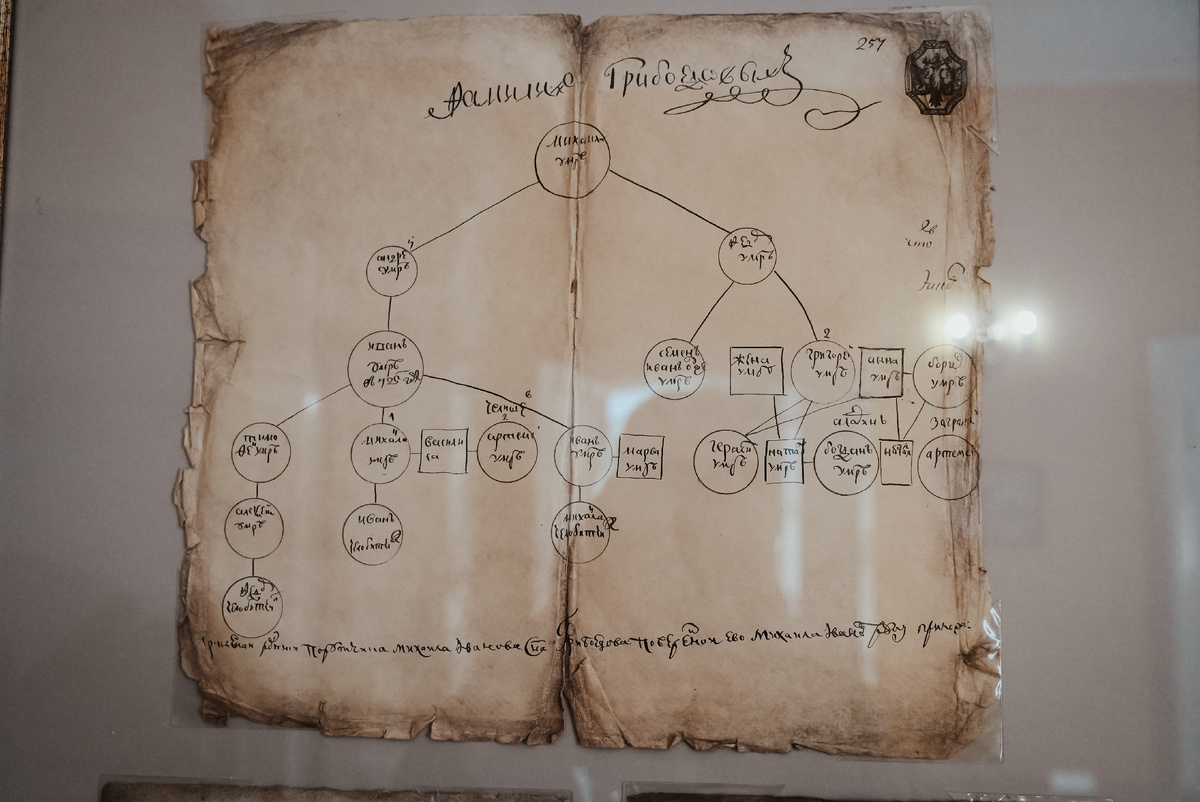 Семейное древо Грибоедовых