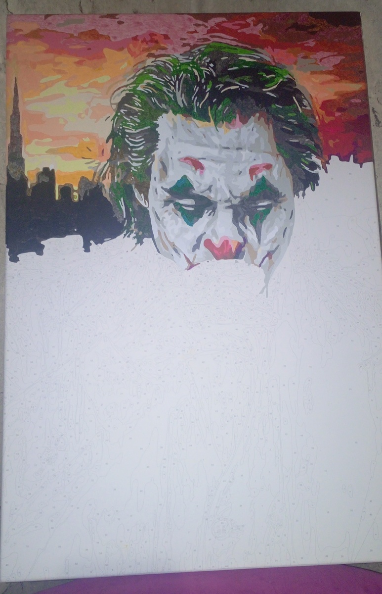 Сейчас у меня в работе Джокер.