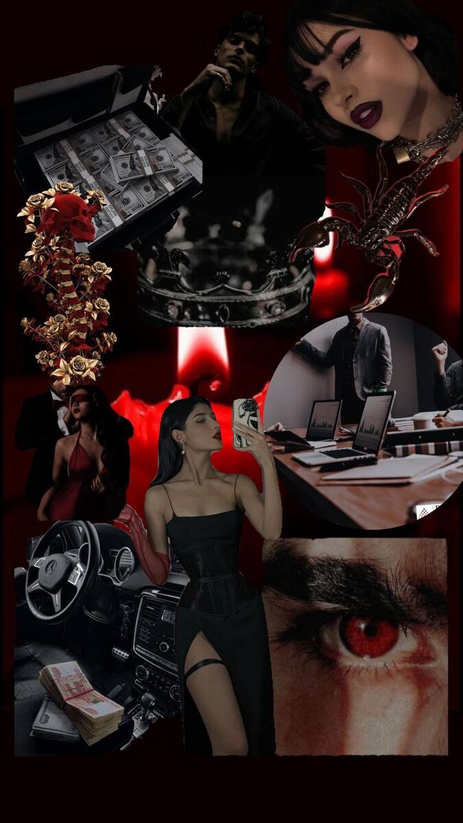 Сделела коллаж, чтобы передать энергии визуально