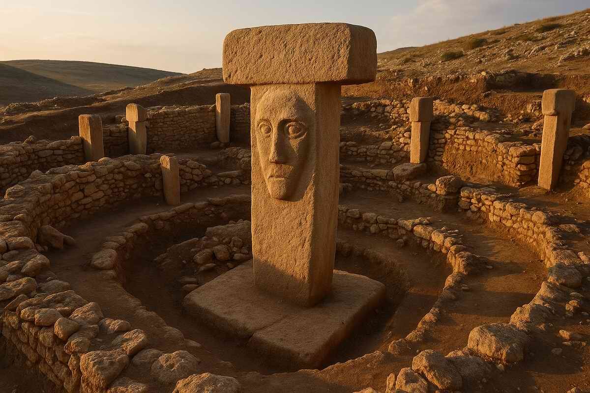 В Турции найдено древнейшее изображение человеческого лица