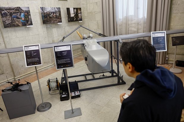    Украинский дрон FP-1. Фото: Valentyn Ogirenko / Reuters