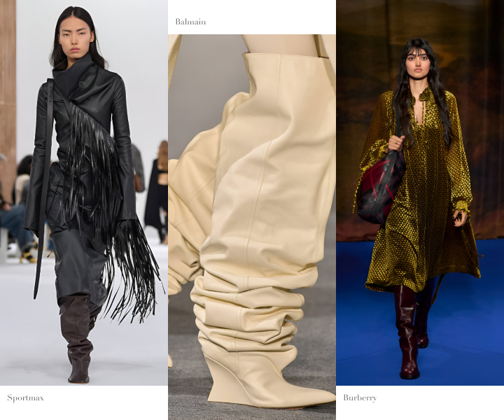 Гармошка на ноге