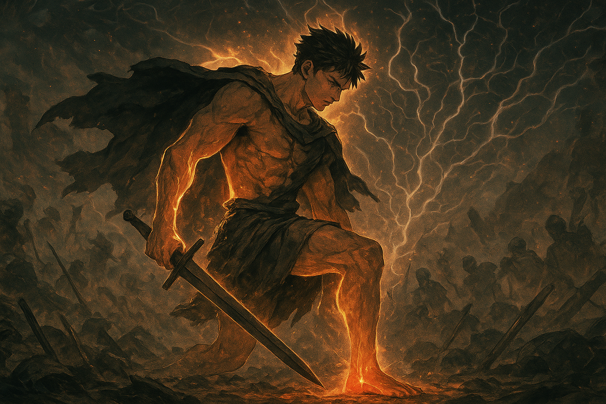 Неуязвимый Ахиллес и его скрытая пята  (создано с помощью нейросети)