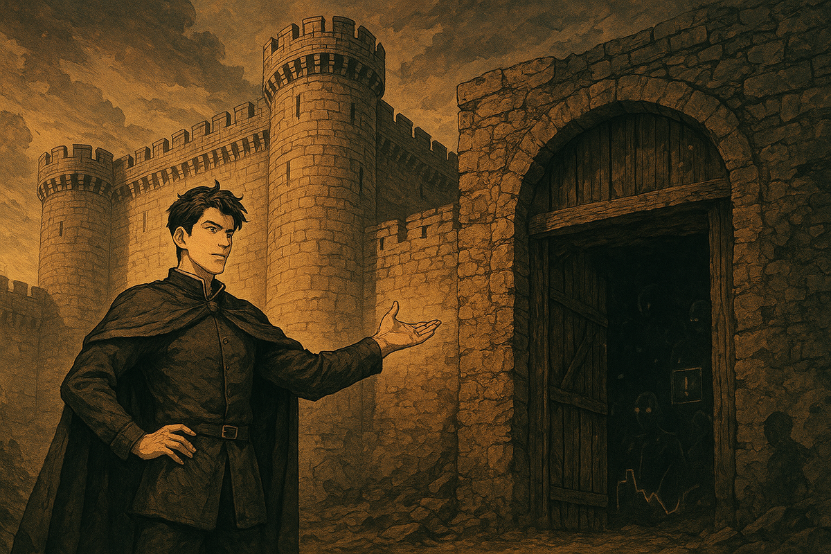 Парадокс крепости: Гений и незащищённые ворота  (создано с помощью нейросети)