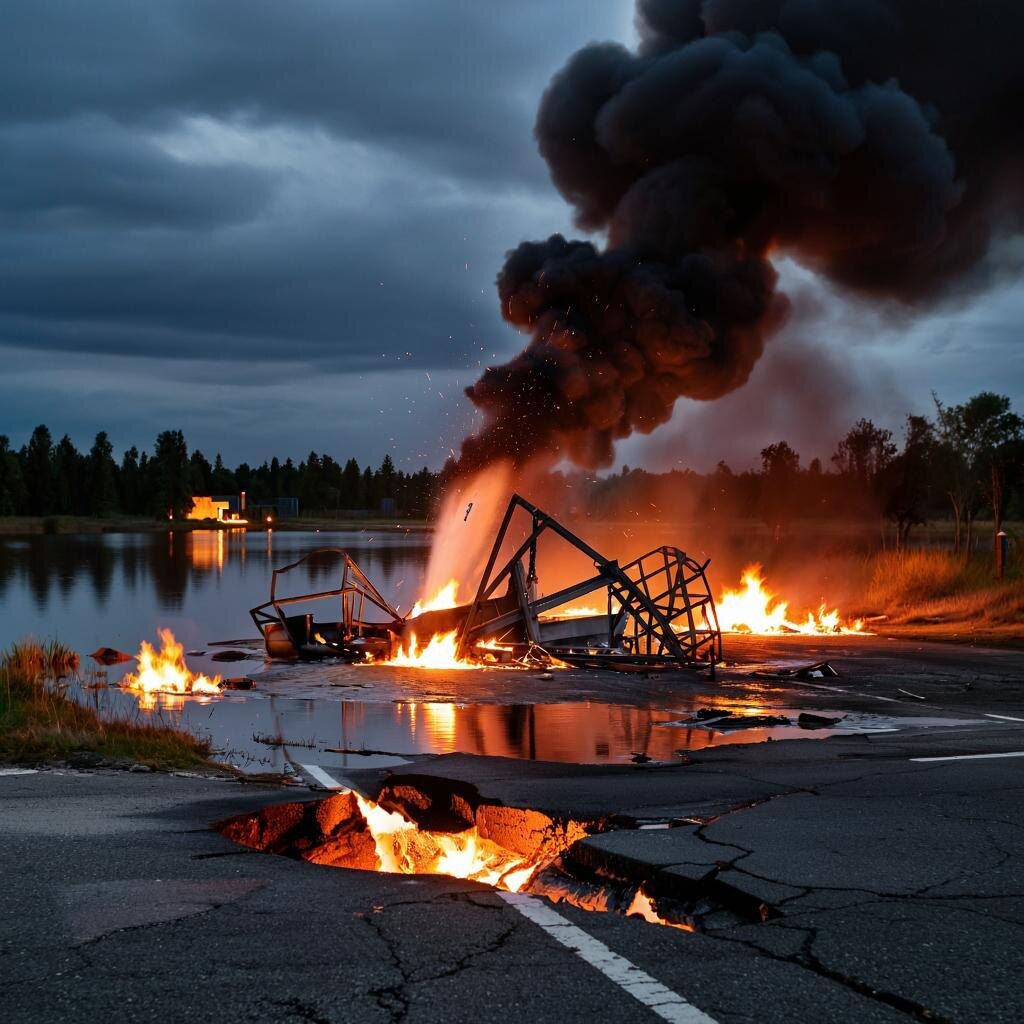 Смесь дизельного топлива с газовым конденсатом ВЗРЫВООПАСНА из-за нулевой температуры вспышки. Будьте осторожны!