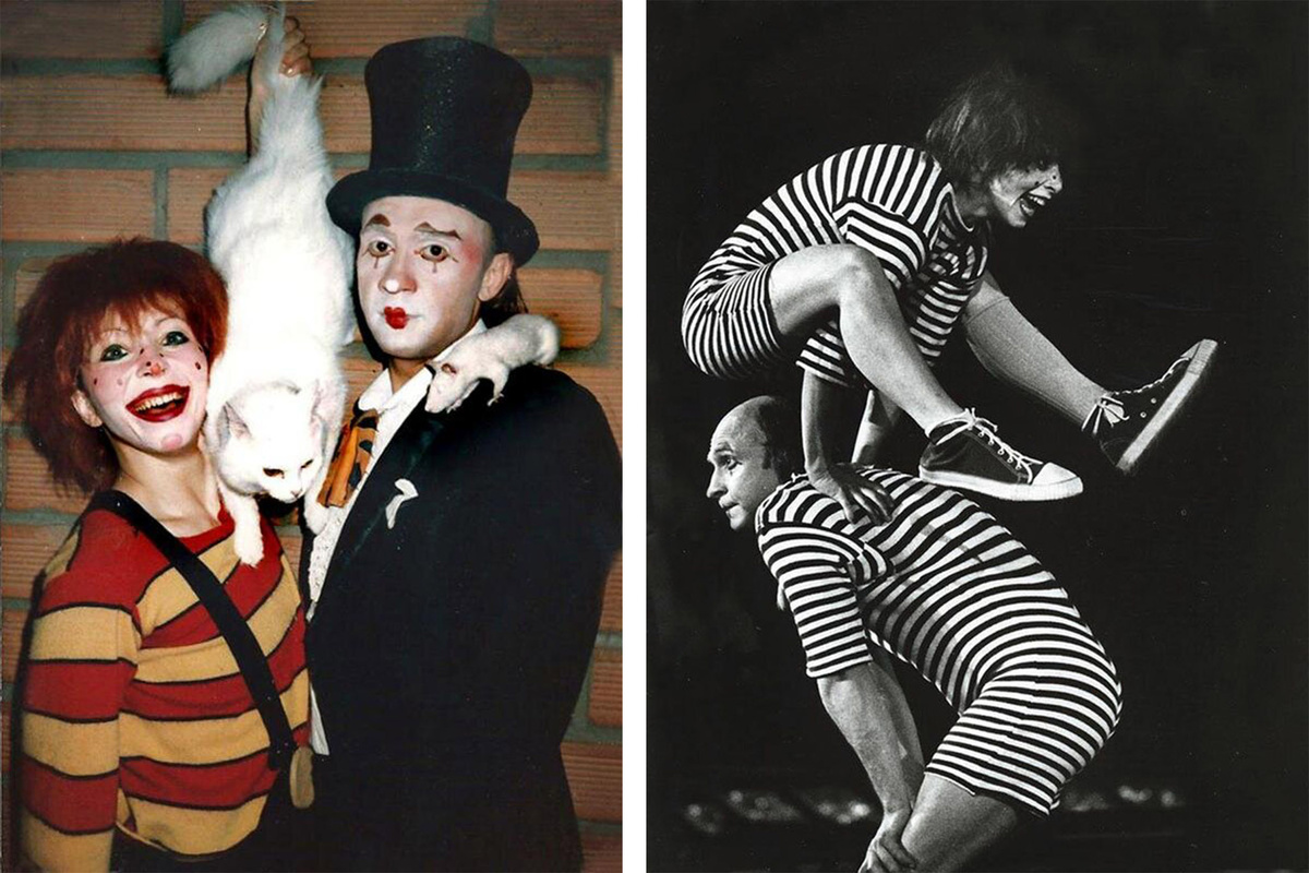 Анатолий Латышев и Екатерина Можаева, фото отсюда https://www.ruscircus.ru/