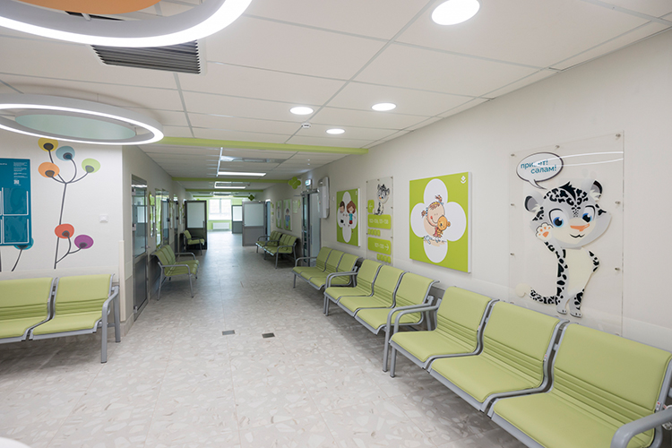 Весь первый этаж нового здания отведен под диагностический блок
Фото: kzn.ru