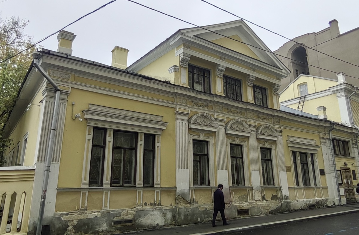 Дом И.С. Остроухова в Трубниках. (фото автора)