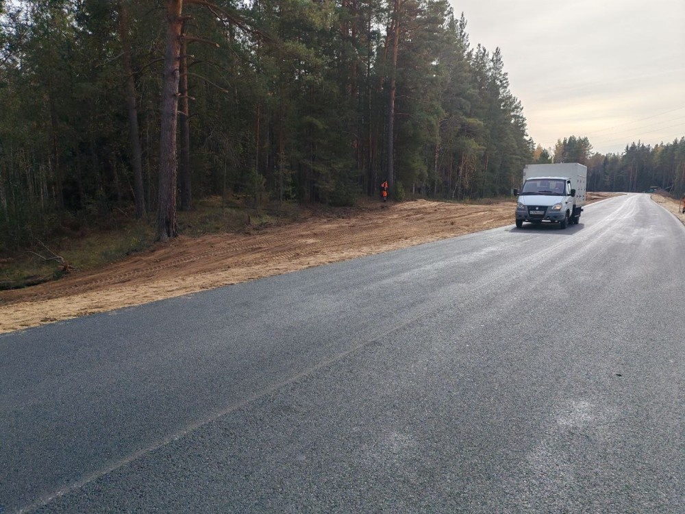    Реконструкция дороги Долгово – Память Парижской коммуны завершена на 90%