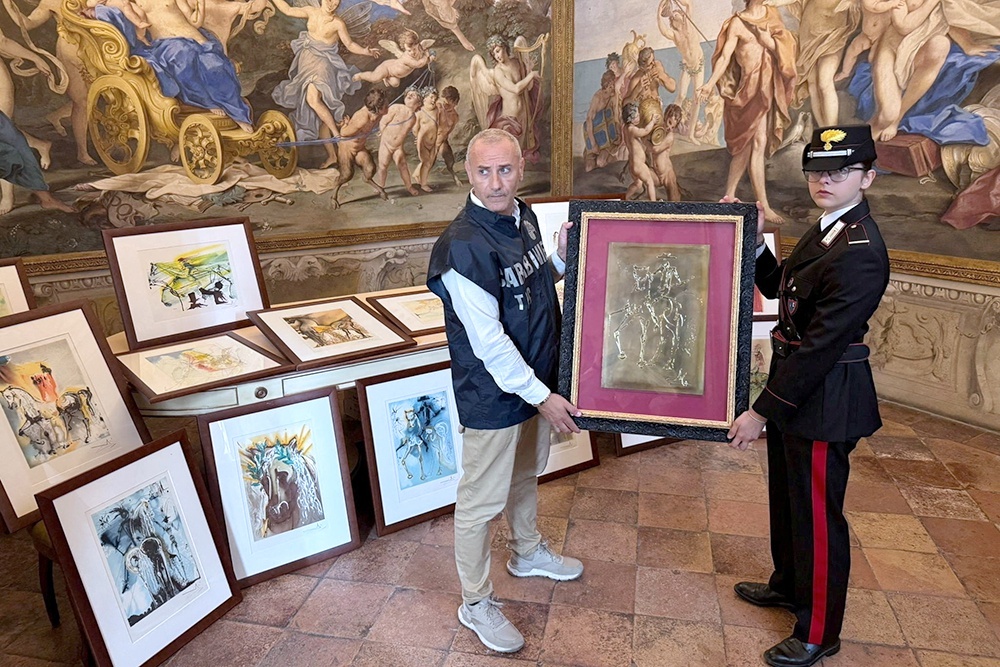    Carabinieri/Handout via REUTERS