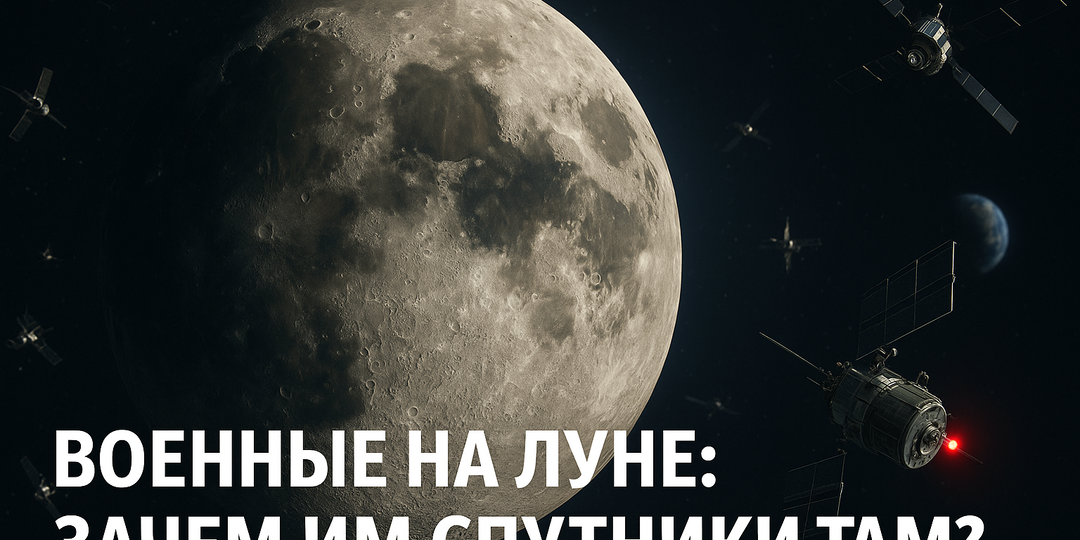 Почему вокруг Луны так много военных спутников?