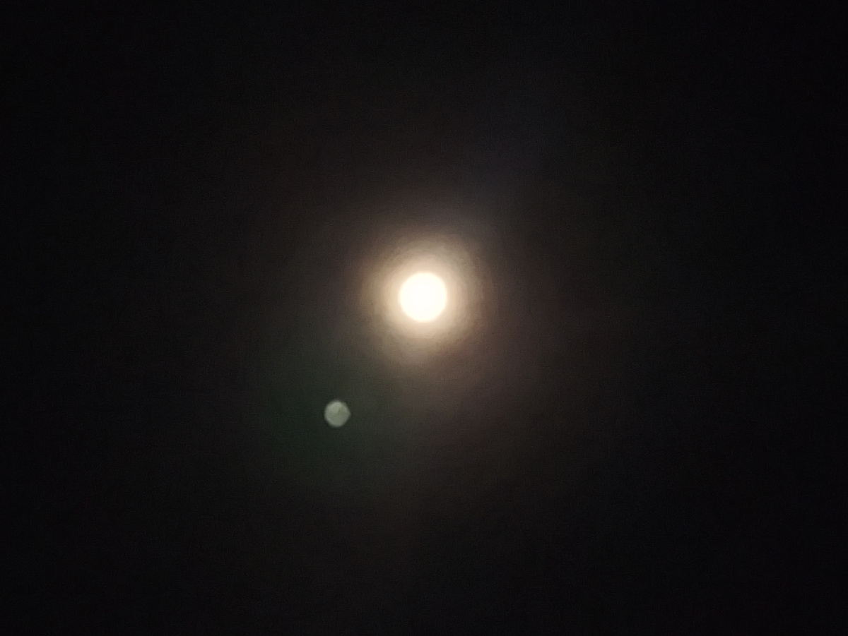 Даже блик на оптике