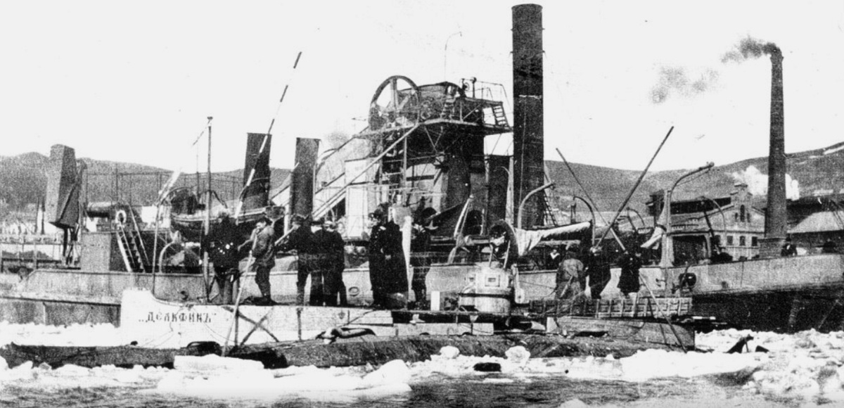 Подводная лодка "Дельфин" во Владивостоке