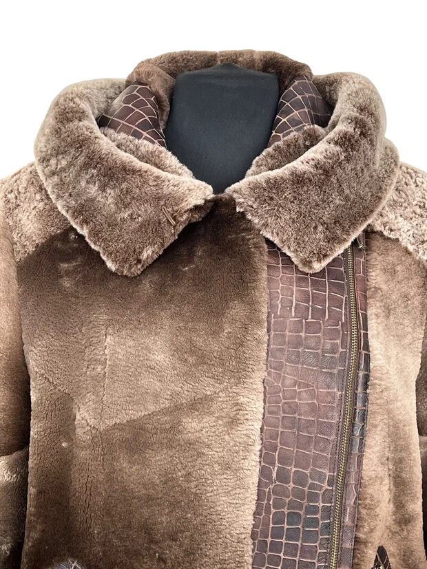 Переделка пальто из бобрика. Ателье Ирины Берзиной.