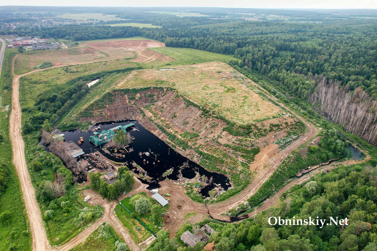 Полигон в деревне Тимашово Боровского района