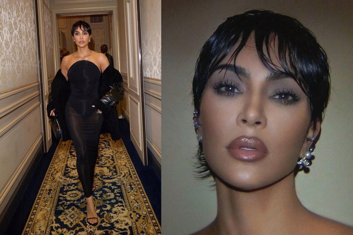 Новый образ Ким Кардашьян. @соцсети @kimkardashian