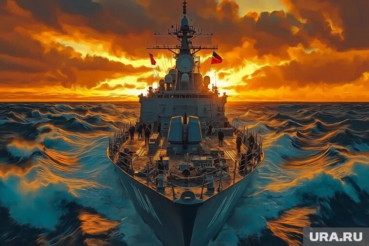 Эксперты отмечают, что у ВМС нет специальных систем для запуска ракет
Фото: Создано в Midjourney © URA.RU