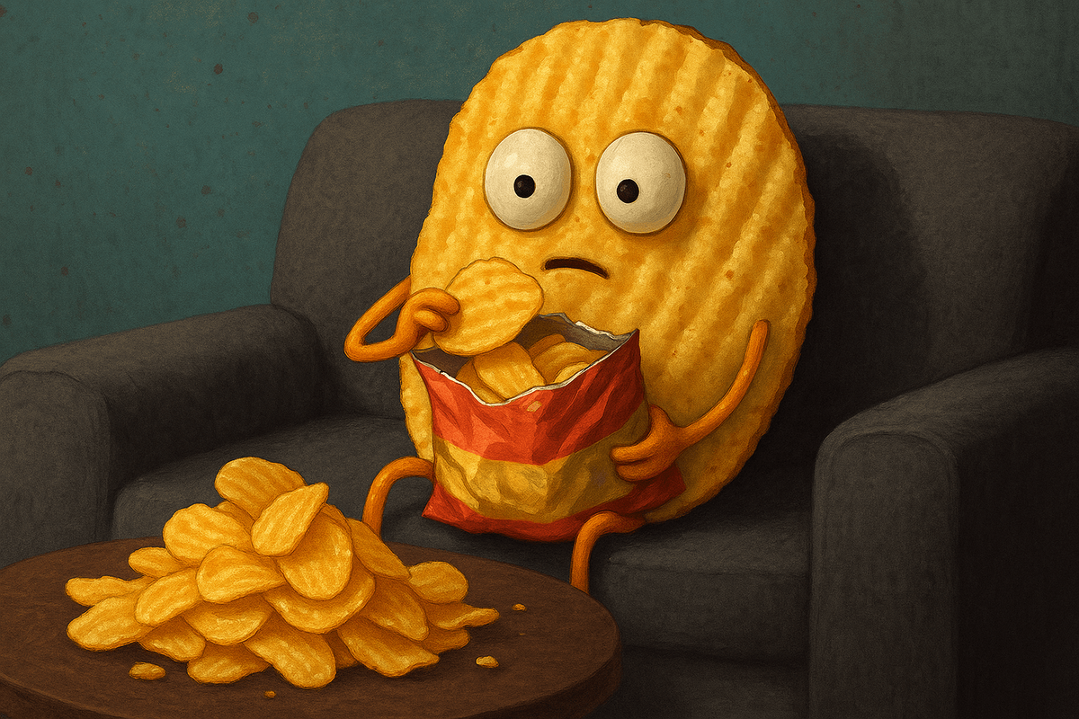    Тоже не можете остановиться на одной чипсине? Вы не одиноки.