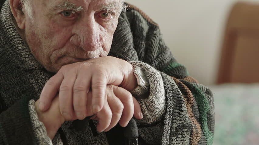 Брошенный старик