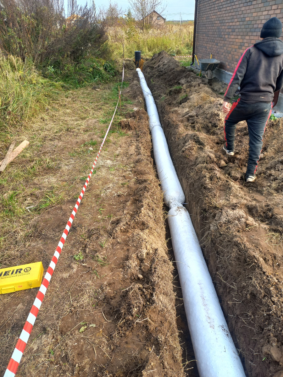 Устройство дренажа трубами SoftRock   alladin-autospekc.ru