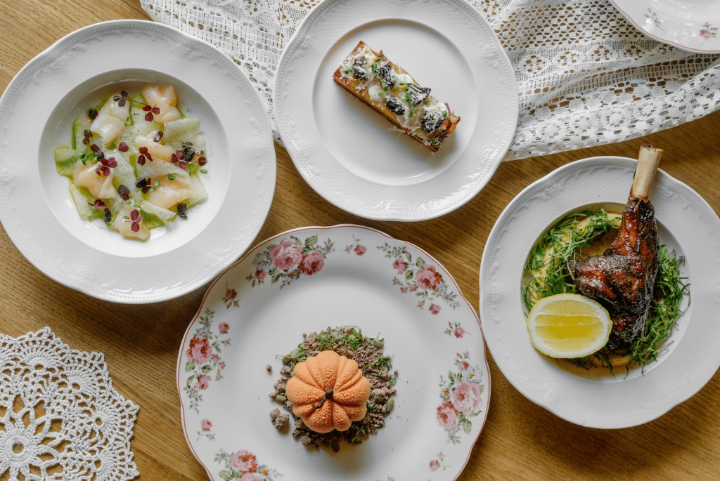 Дегустационный сет в ресторане "Dachniki"